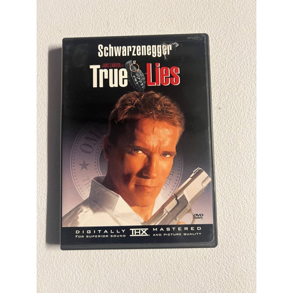True Lies 1994 DVD Action Thriller Movie Arnold Schwarzenegger Pre-Owned